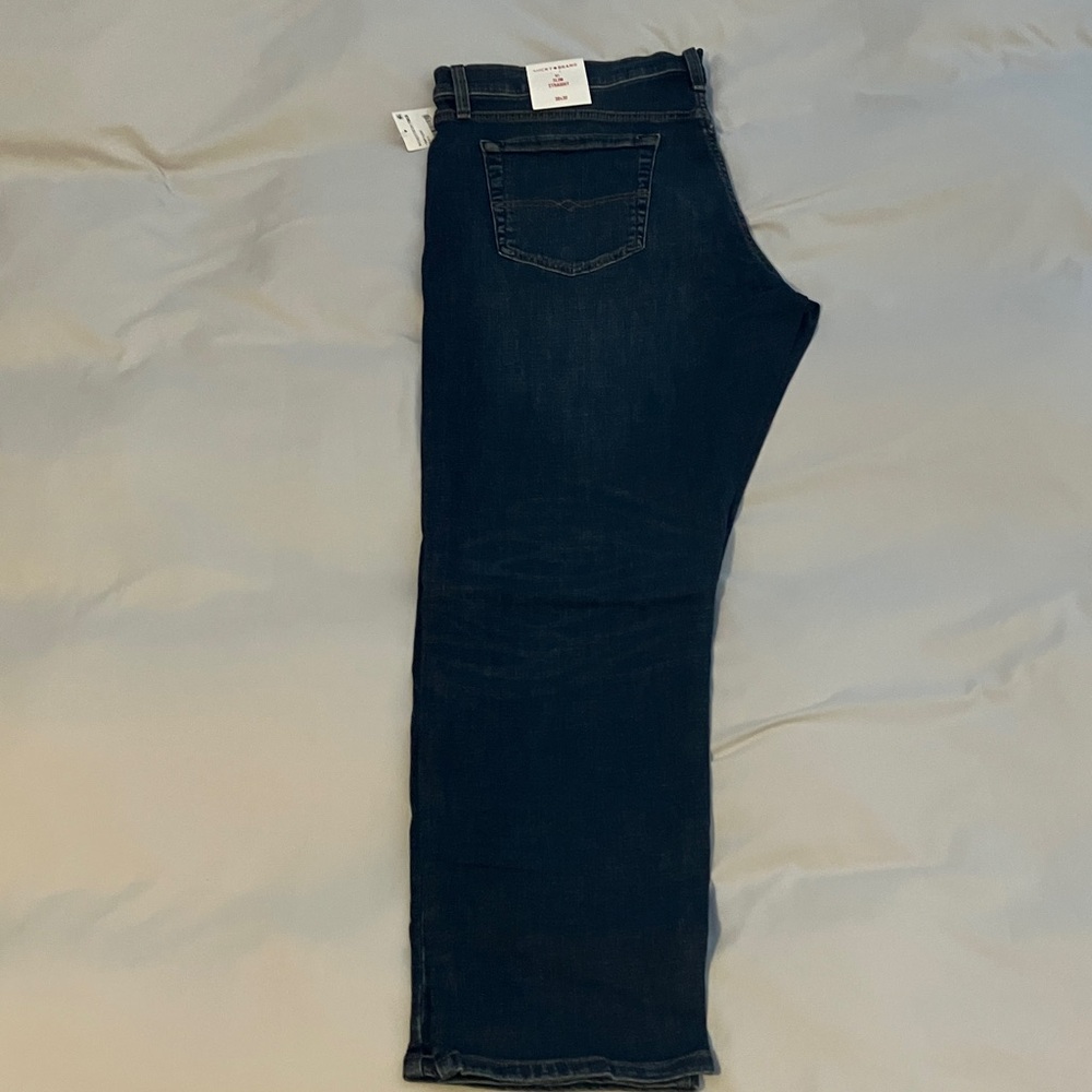 Lucky Brand Dark Blue Denim Jeans - Slim Straight Advanced Stretch